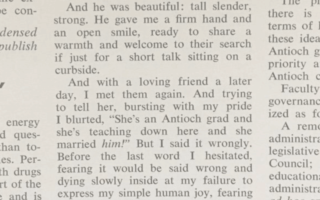 Wayne Tuttle ’67: Letter to the Editor
