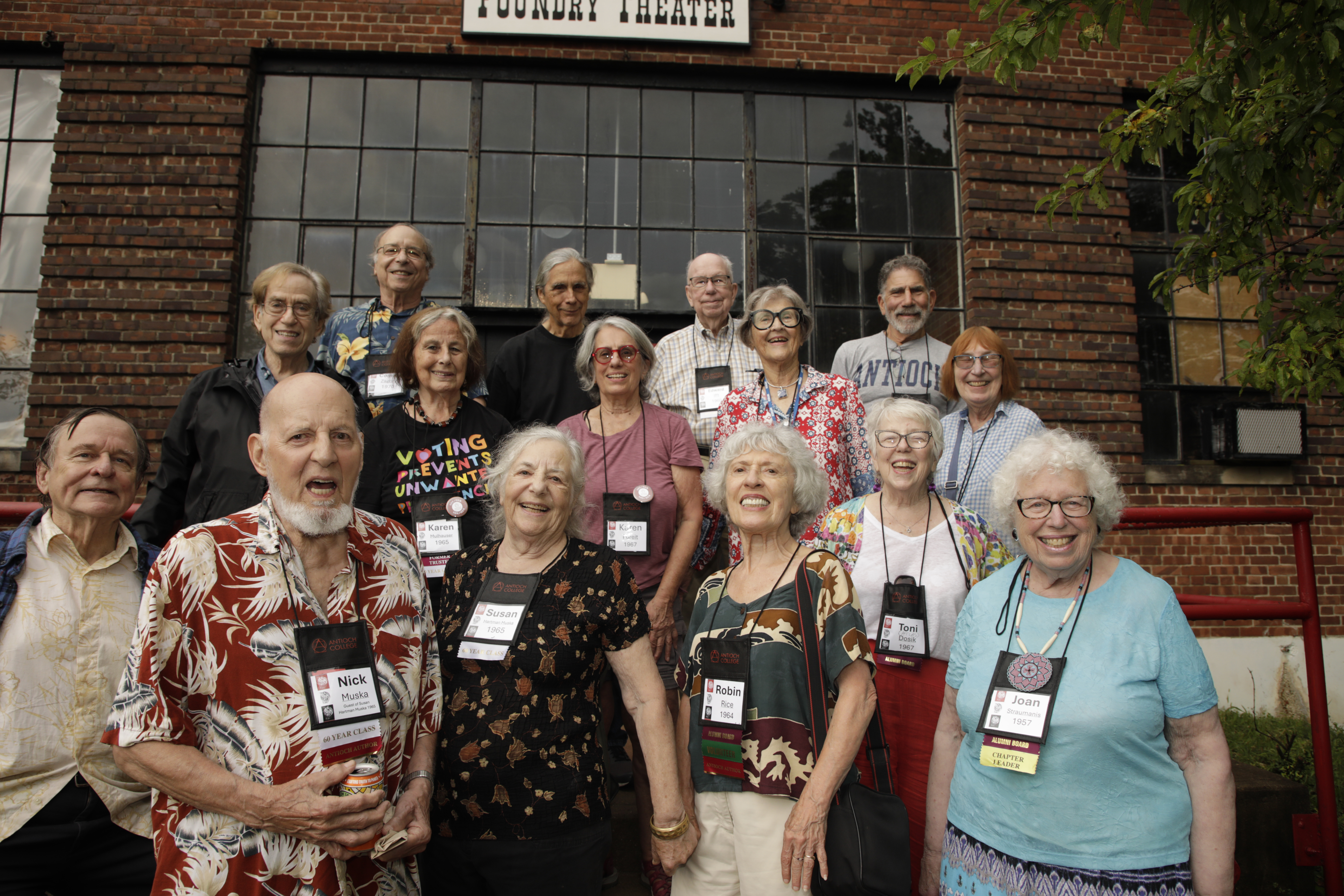 Alumni from the 1950s and 1960s at 2025 Reunion